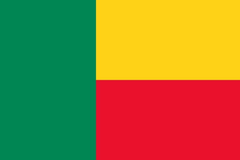 Onderverdelen gevoeligheid fictie De vlag van Benin