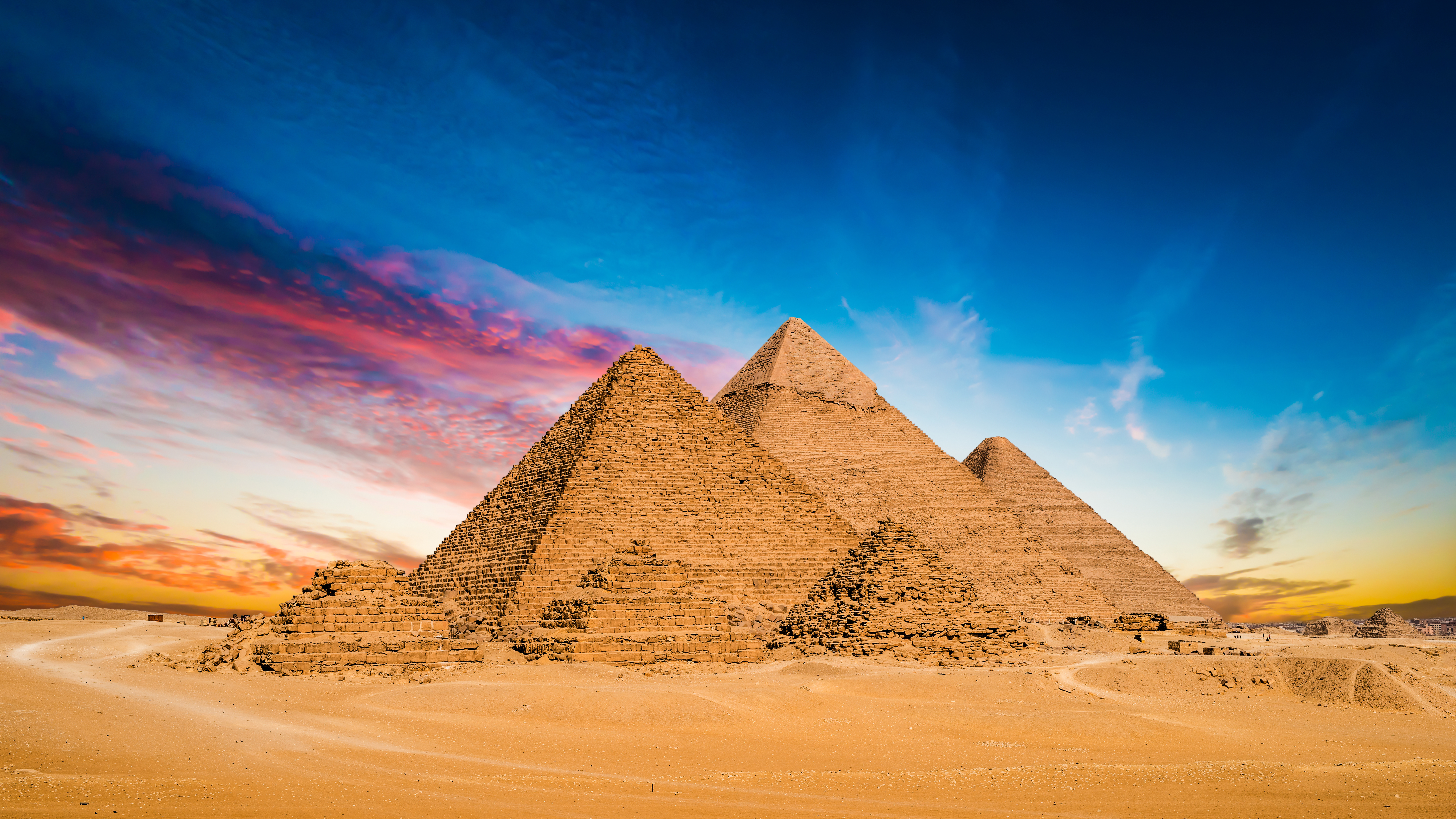 Bestaan Startpunt Voorzieningen Waar vind je de piramiden in Egypte?