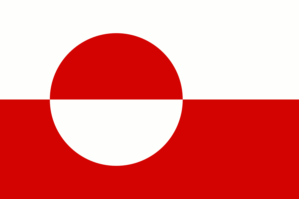 waardigheid Kauwgom ergens De vlag van Groenland