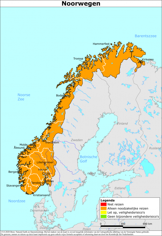 Reisadvies Is Noorwegen Een Veilig Vakantieland Reisbureau Reisgraagnl
