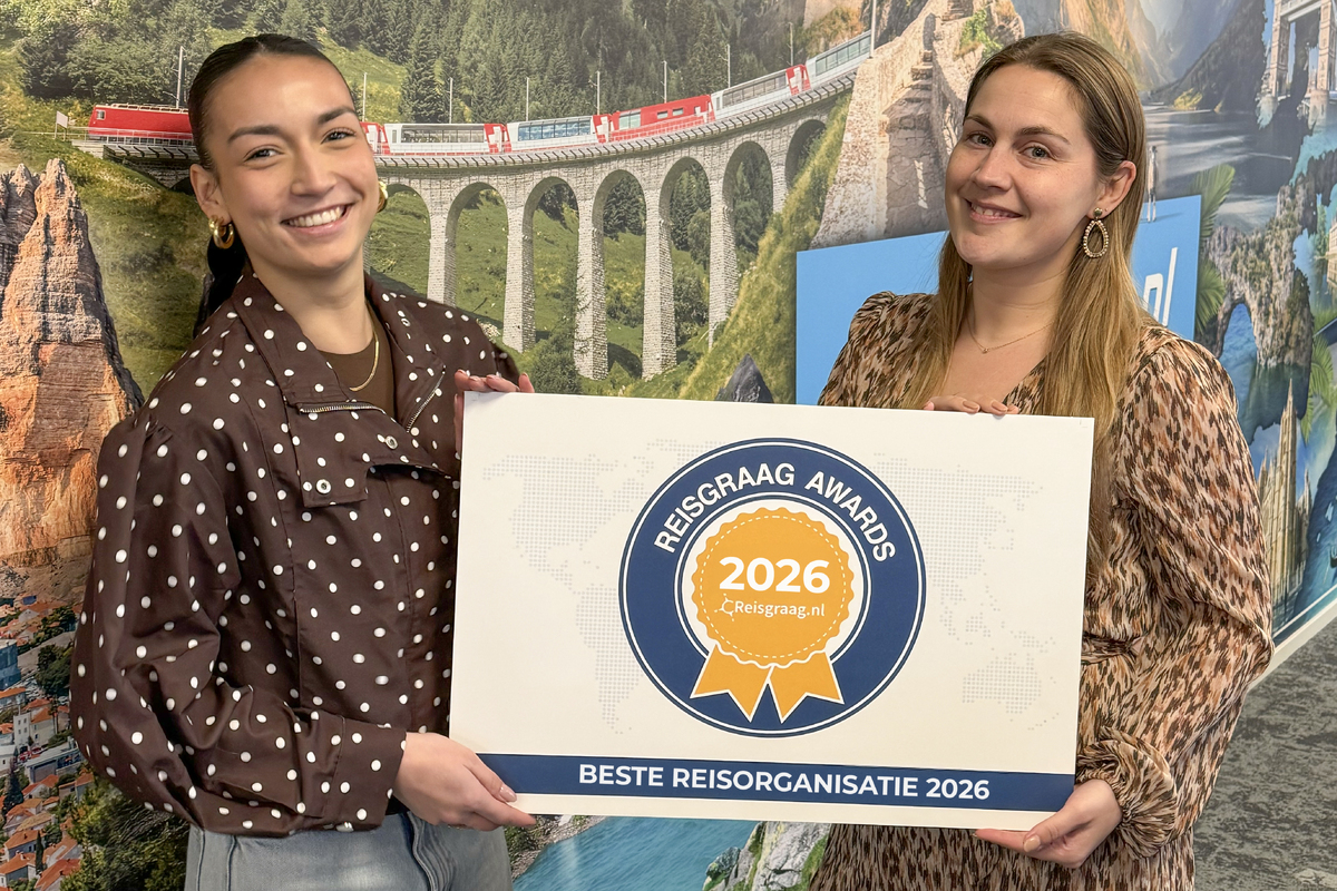 Bolderman - beste reisorganisatie - Reisgraag Awards 2026